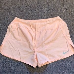 Light Pink Nike Active Shorts Size Medium